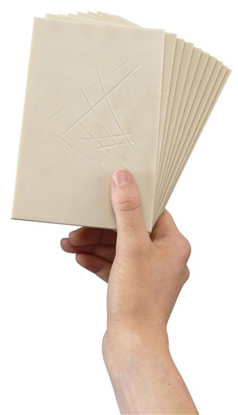 Essdee SoftCut Scheidplatten, weiche Linoleum Alternative, 10 Platten, Größe 100 x 150 mm