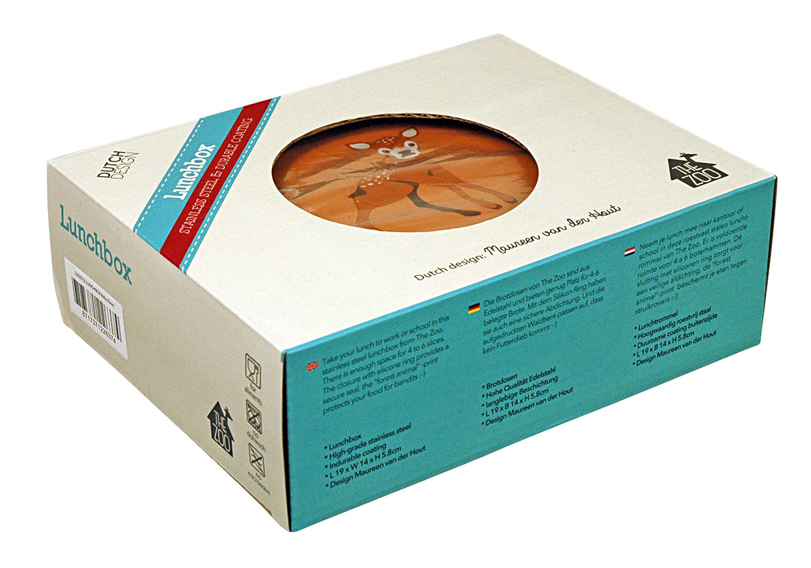 THE ZOO Lunchbox, verschiedene Tier-Motive