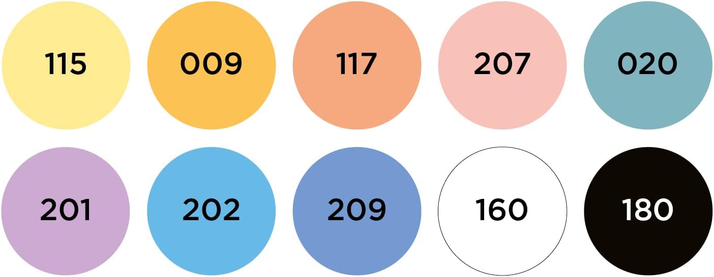 One4All - 127 HS Pastel Set (10 Marker)