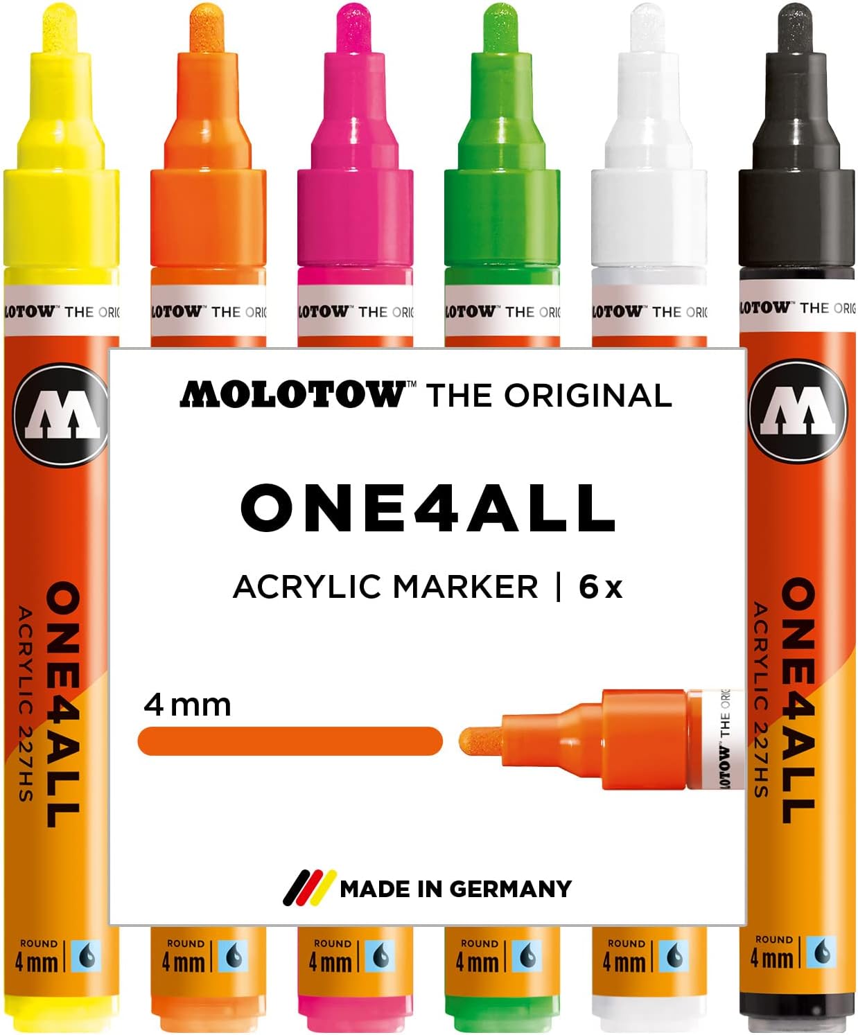 One4All - 227HS Neon-Set (6 Marker)
