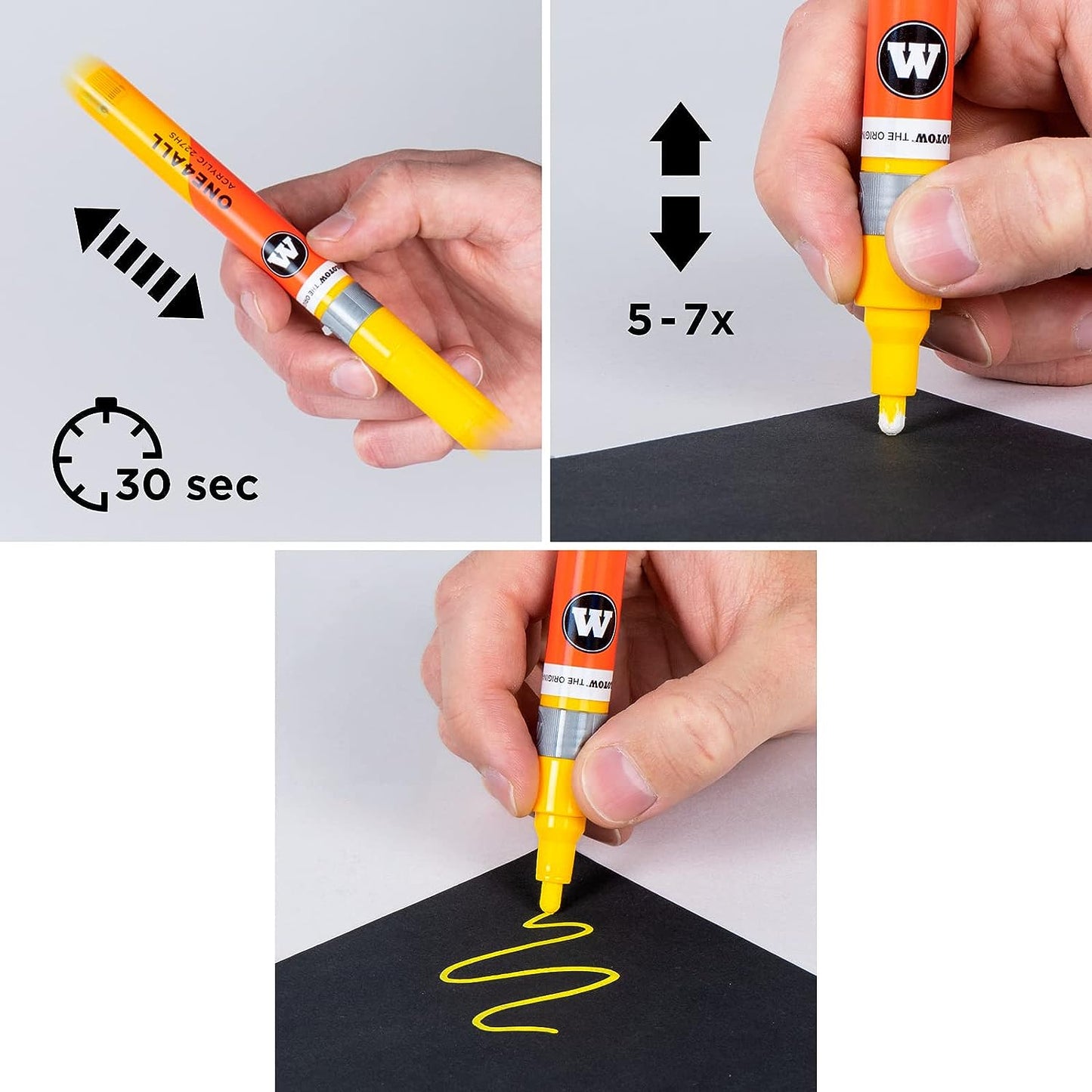 One4All - 127HS Metallic-Set (6 Marker)