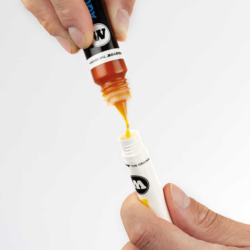 Molotow - Aqua Color Brush, 12 Marker, verschiedene Sets