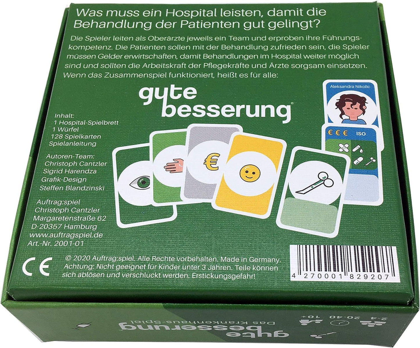 Christoph Cantzler: Gute Besserung. Das Krankenhaus Spiel