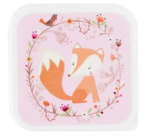 Sass & Belle - Brotbox Woodland Friends - Fuchs, rosa