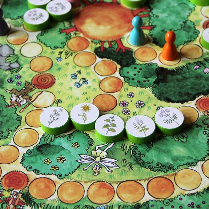 Spieltz Pfefferminz und Baldrian - das Brettspiel für Kräuter-Sammler*innen