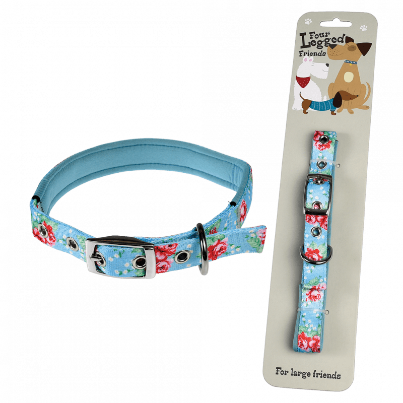 Rex London Hundhalsband geblümt English Rose