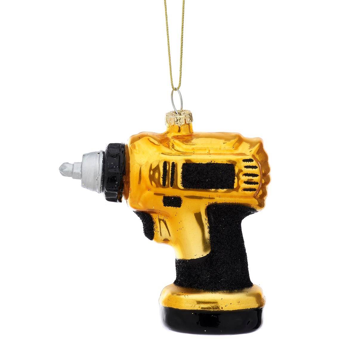 Sass and Belle Weihnachtskugel Bohrmaschine aus Glas