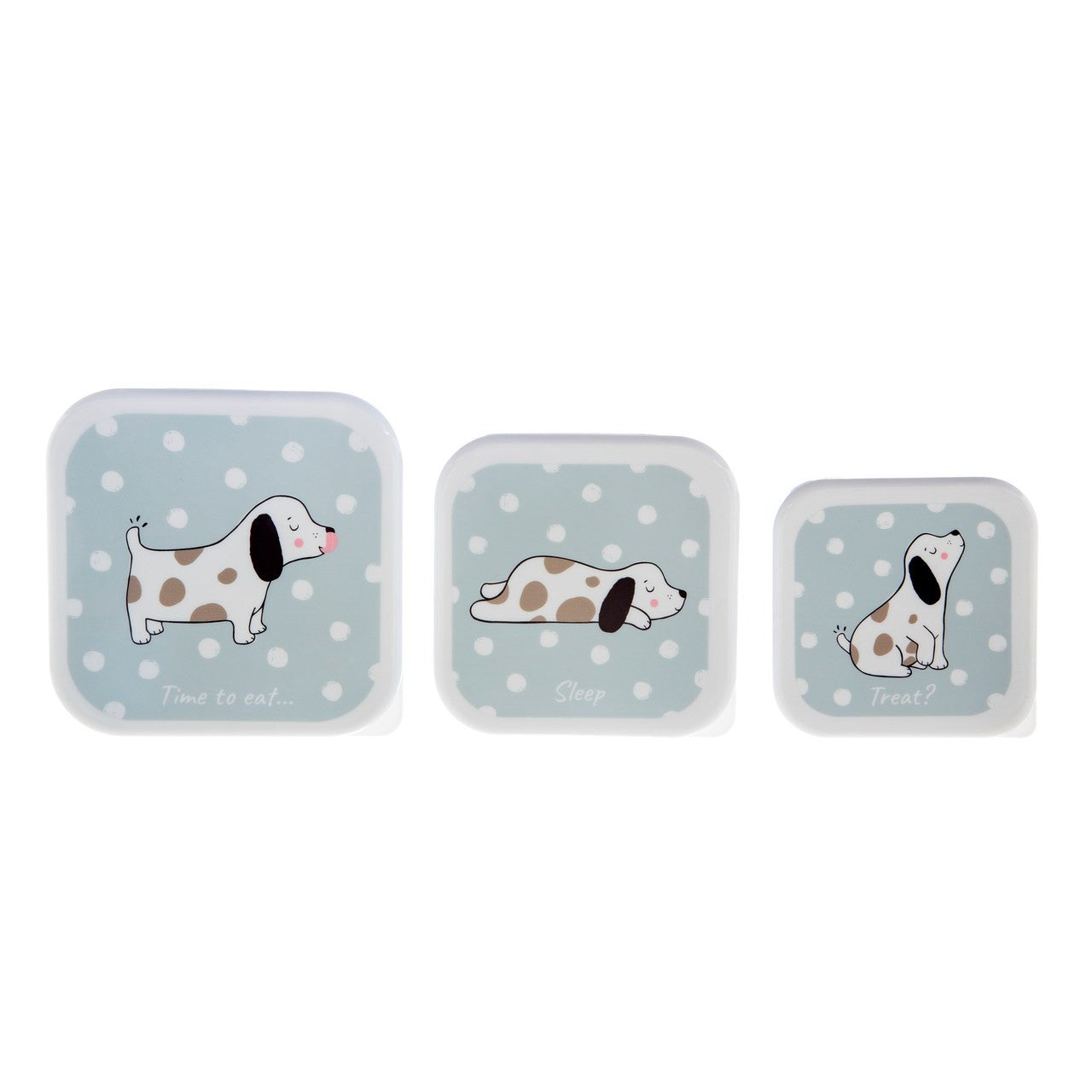 Sass & Belle Lunch Boxen Barney the Dog, 3 Stück (3 verschiedene Größen)