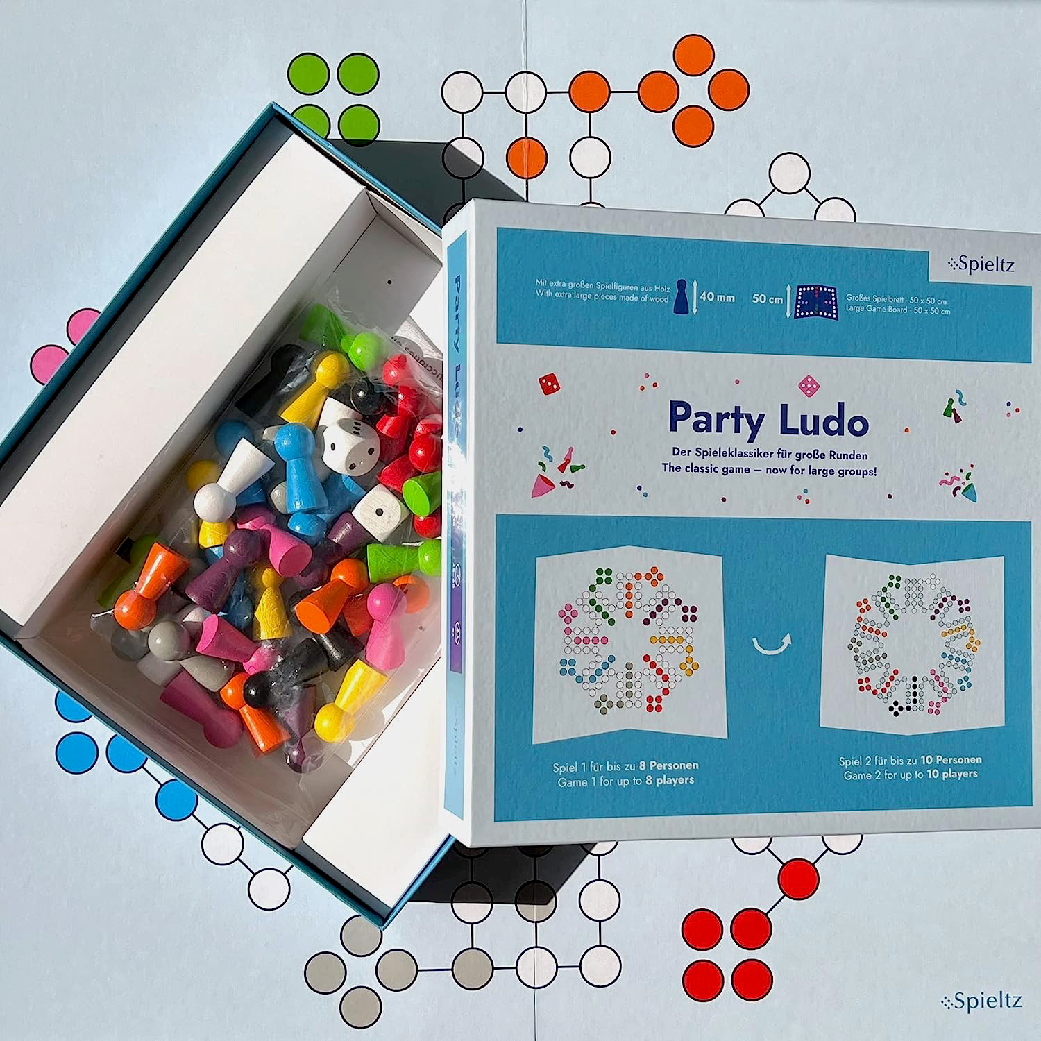 XXL Ludo für bis zu 6 Spieler ab 38,99 € (Dezember 2025 Preise XXL Ludo für bis zu 6 Spieler ab 38,99 € (Dezember 2025 Preise