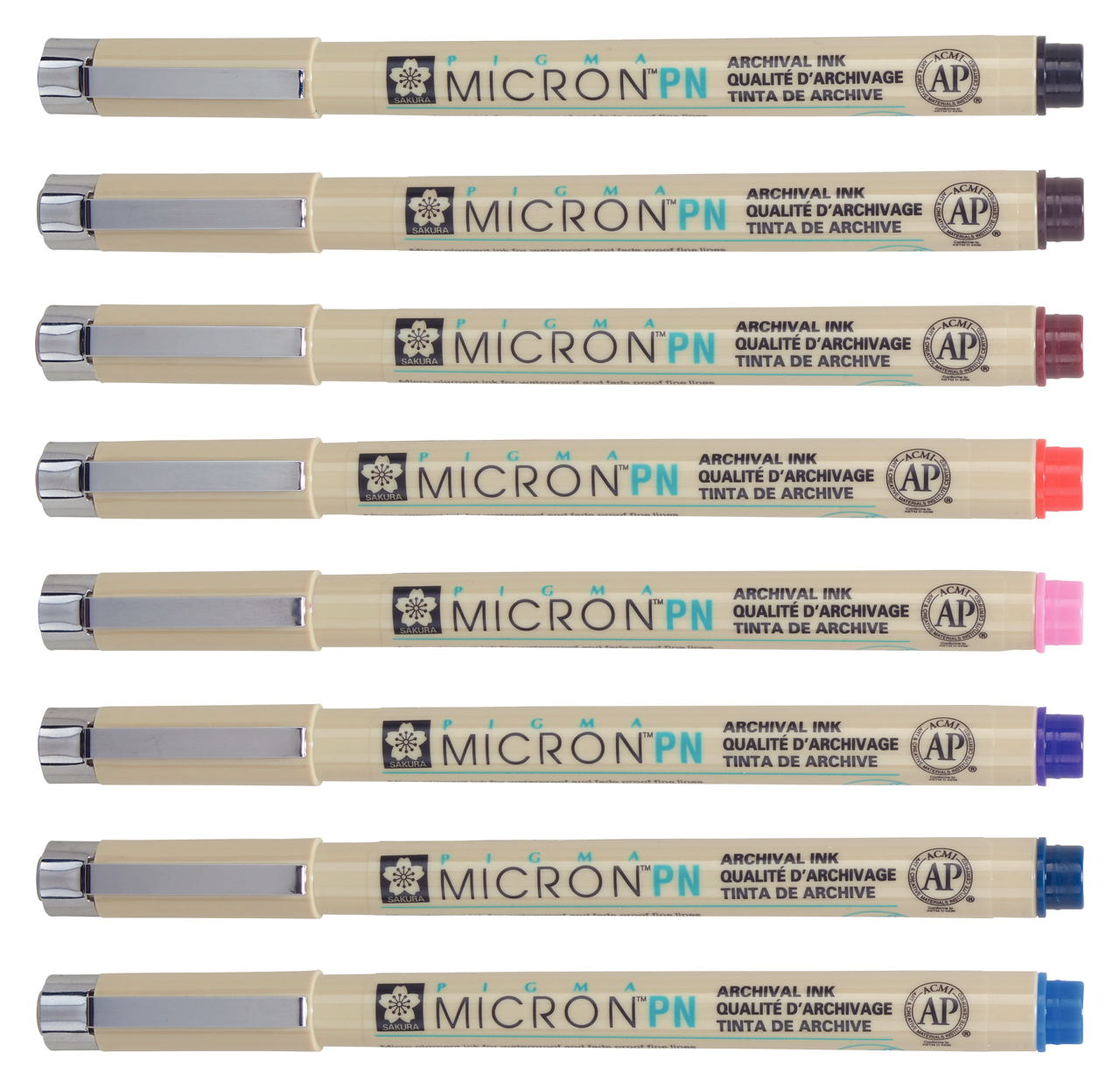 Sakura- Pigma Micron PN-Set (8 Farben)