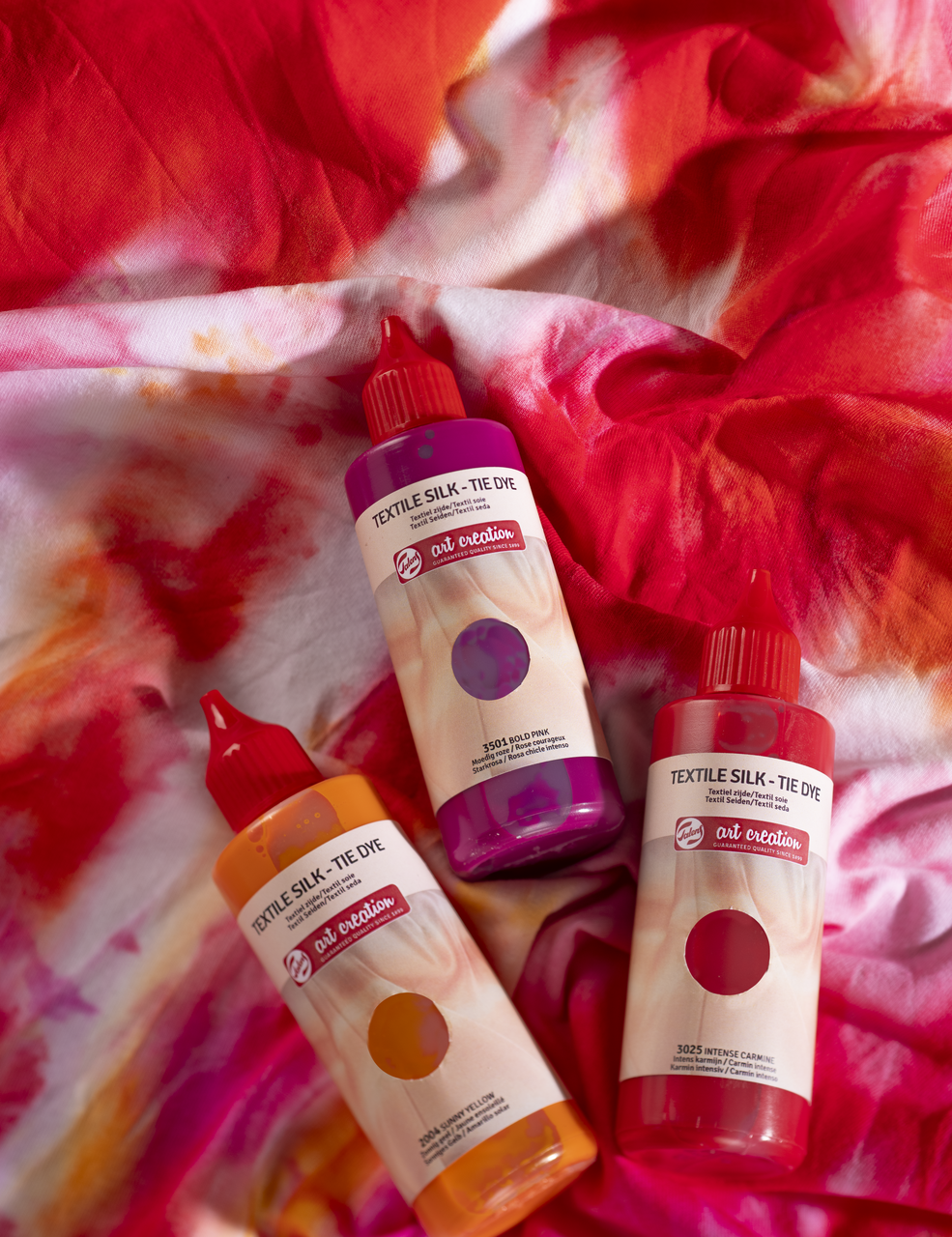 Talens Art Creation- Tie-Dye Set 3x85ml - Batikfarben, verschiedene Sets