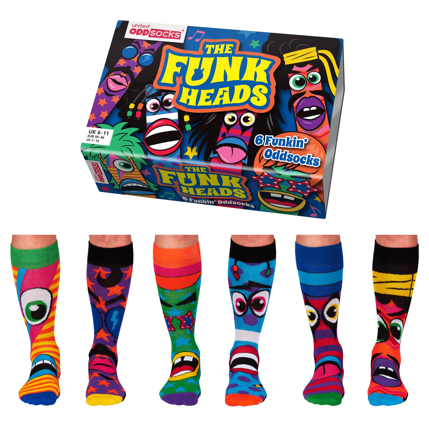 United Oddsocks- 6 Socken 39-46