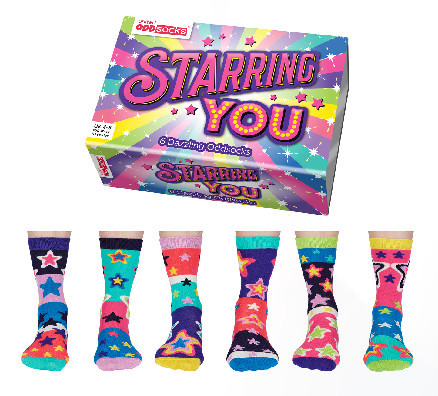 United Oddsocks- 6 Socken 37-42