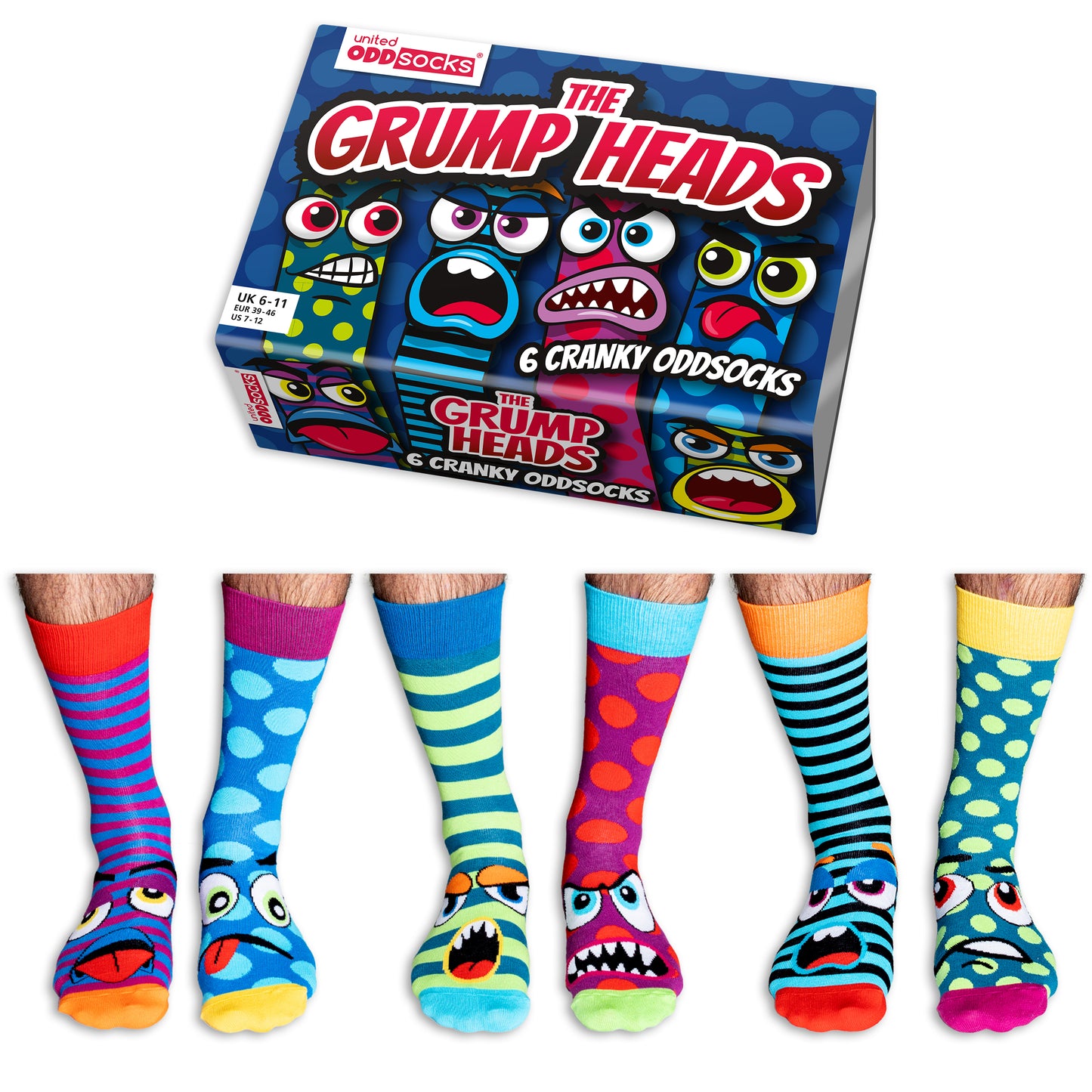 United Oddsocks- 6 Socken 39-46