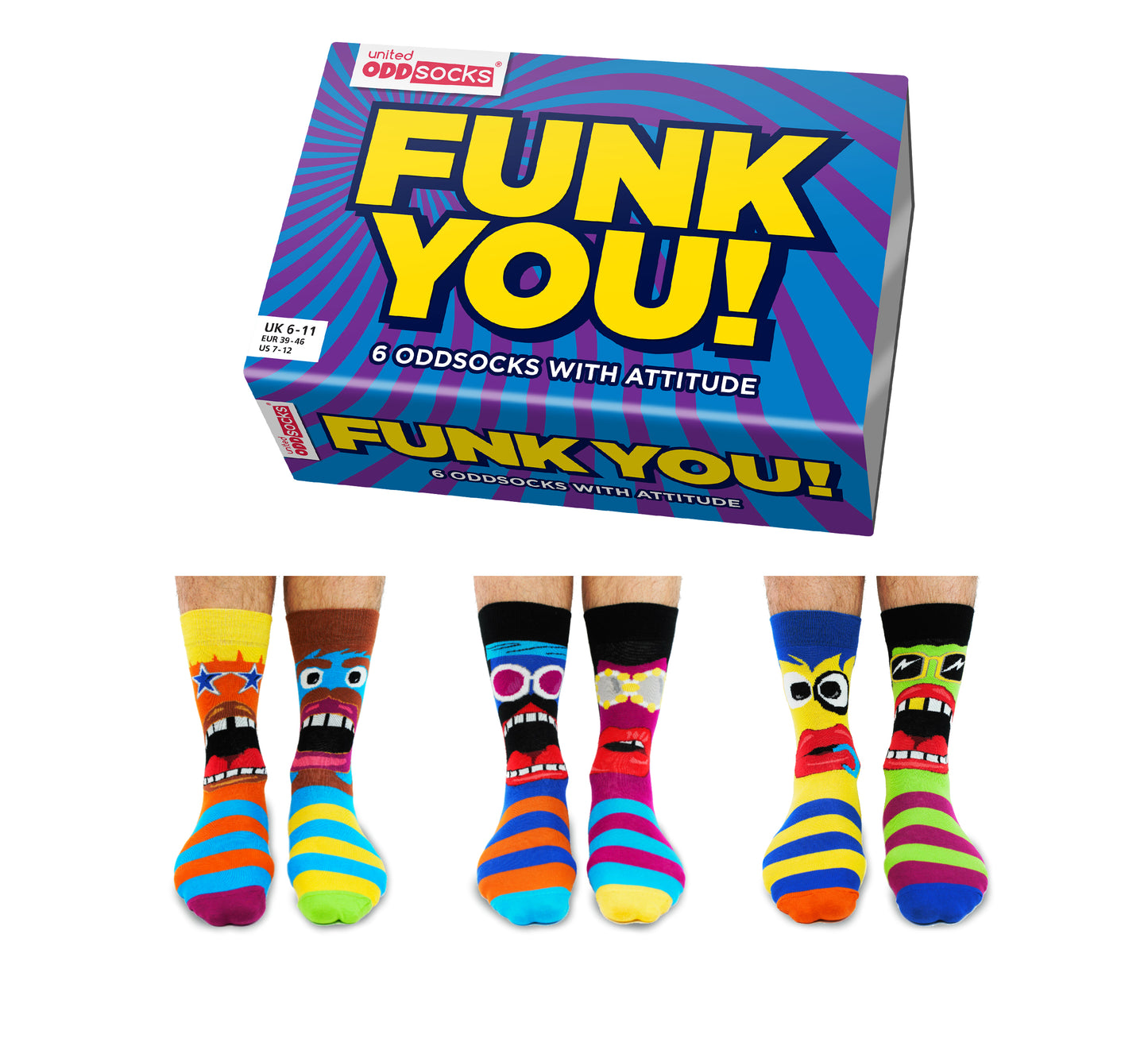 United Oddsocks- 6 Socken 39-46