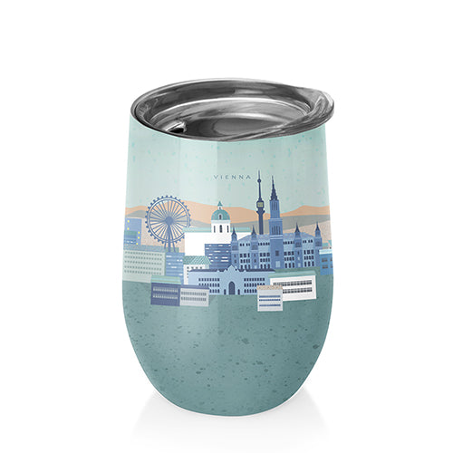 chic mic Bioloco Office - Thermobecher mit Deckel, 420ml