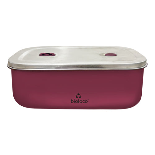 chic mic Bioloco Sky Edelstahl-Lunchbox, 20x14x7 cm