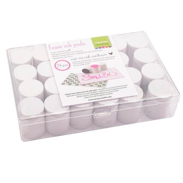 Vaessen Creative- Tinten-Schaumkissen - 24 Stück