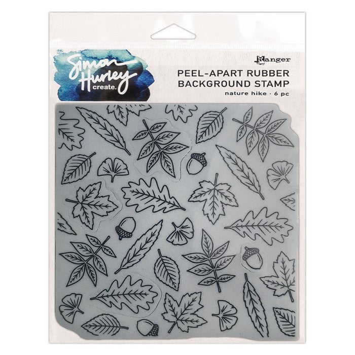 Ranger- Cling Background Stamps - Nature Hike (Gummistempel)