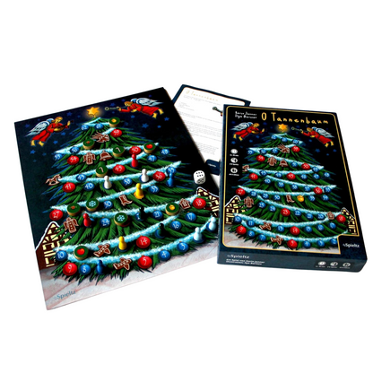 Spieltz Brettspiel O Tannenbaum, lustiges Weihnachtsspiel für die ganze Familie