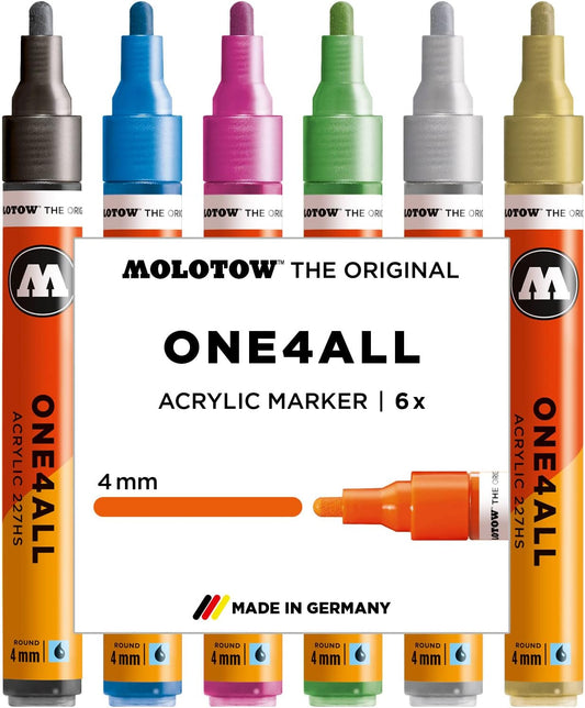One4All - 227HS Metallic-Set (6 Marker)