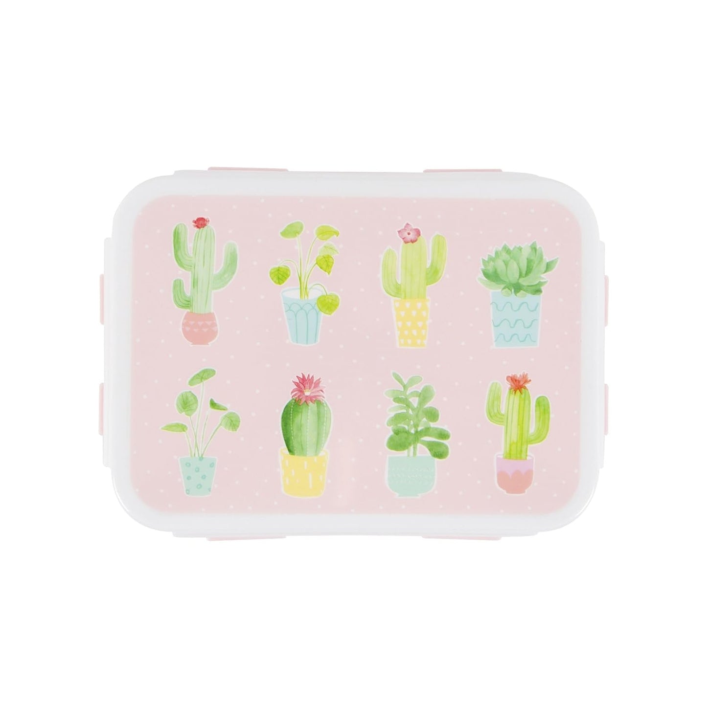 Sass & Belle - große Lunchbox - Pastel Cactus