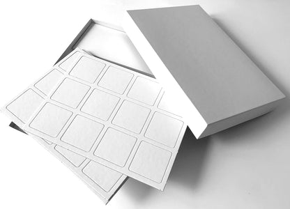 Spieltz DIY Memo Spiel: Blanko Memo-Karten + Blanko-Box