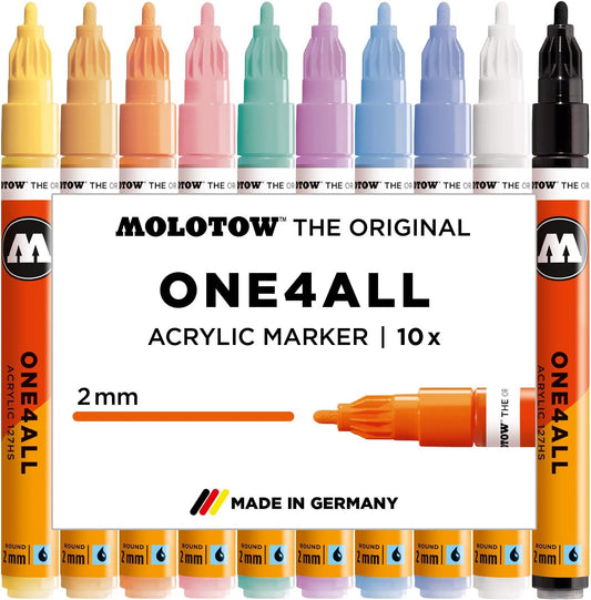 One4All - 127 HS Pastel Set (10 Marker)