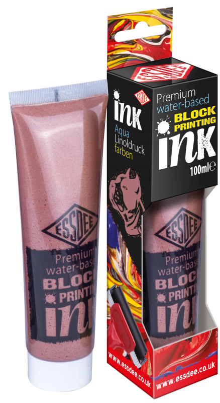 Essdee Premium Linol-Druckfarbe 100 ml - Bronze
