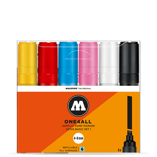 Molotow - One4All (6 Marker) 327 HS Basic Set