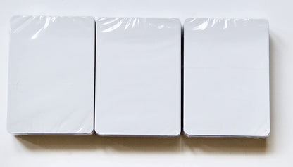 Spieltz Blanko Spielkarten Pokergröße (63x88 mm), lackiert